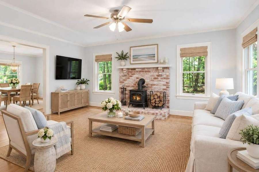 Living Room — staging concept